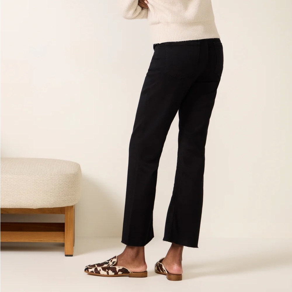 Kut from the Kloth Black High-Rise Wide Leg Jeans - Picture 2 of 8